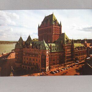 Vintage Postcard - Chateau Frontenac Oversize Postcard - JC Ricard